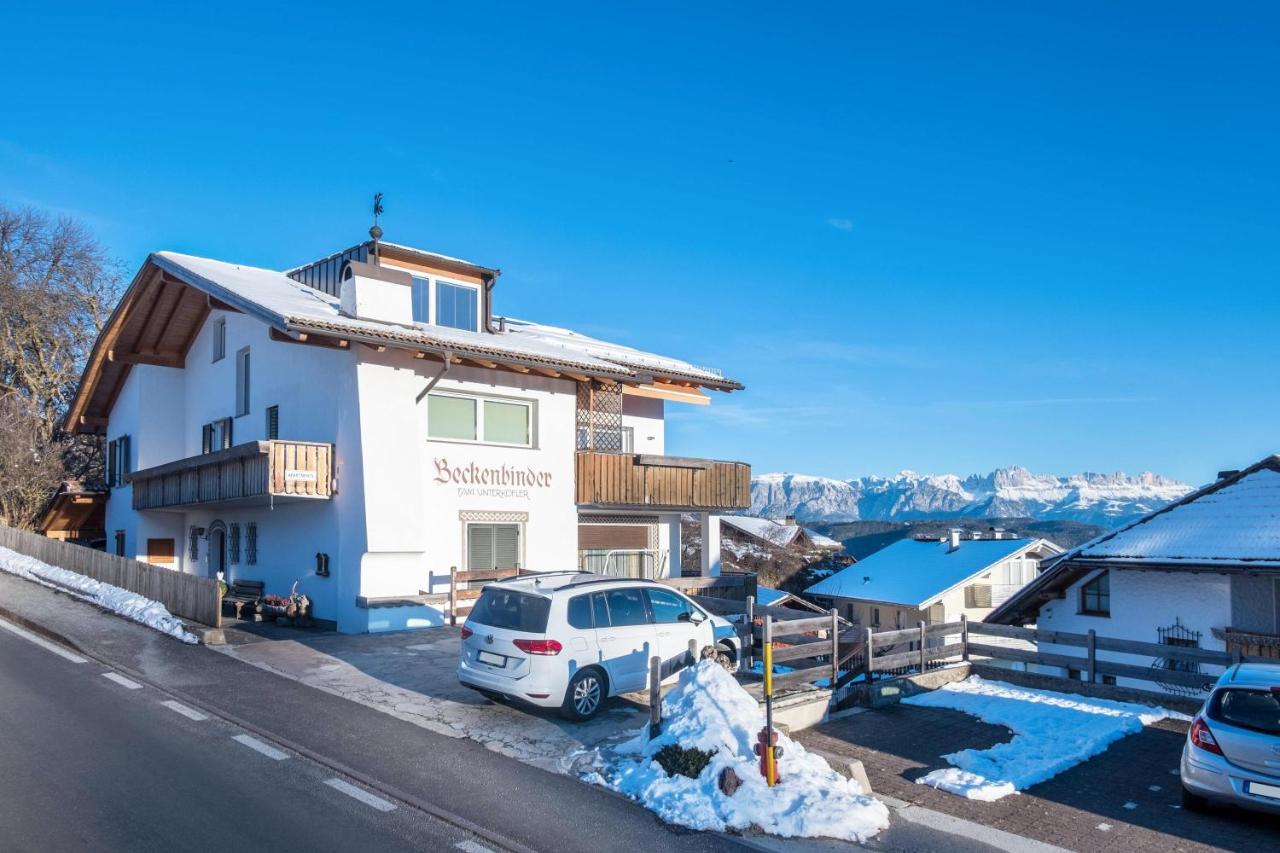 Beckenbinder Apartement Schlern San Genesio Atesino Exterior foto